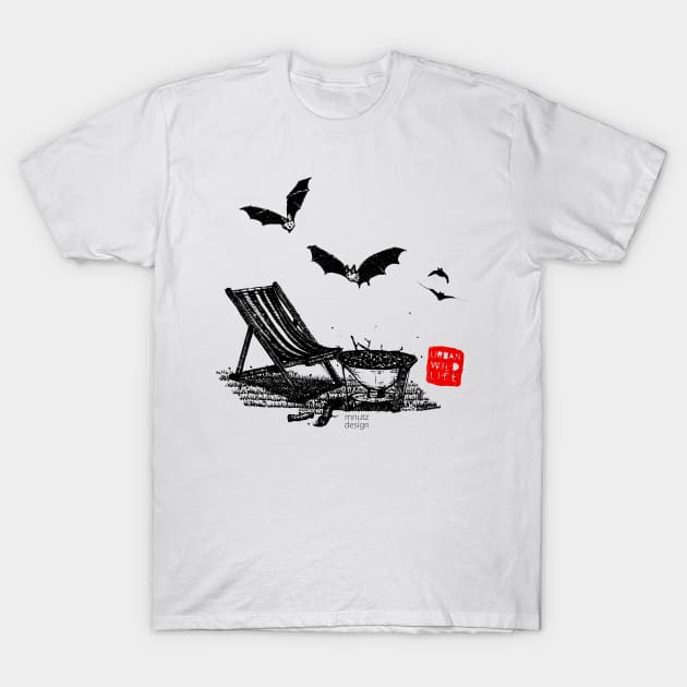 Urban Wildlife - Bats T-Shirt by mnutz